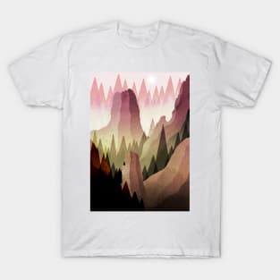 The forest and the mountains T-Shirt